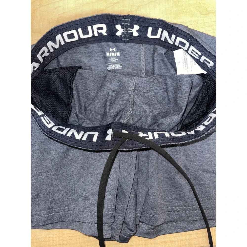 Under Armour Mens HeatGear Loose Fit Athletic Shorts Gray M 6005118